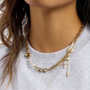 18k yellow gold Charm Necklace